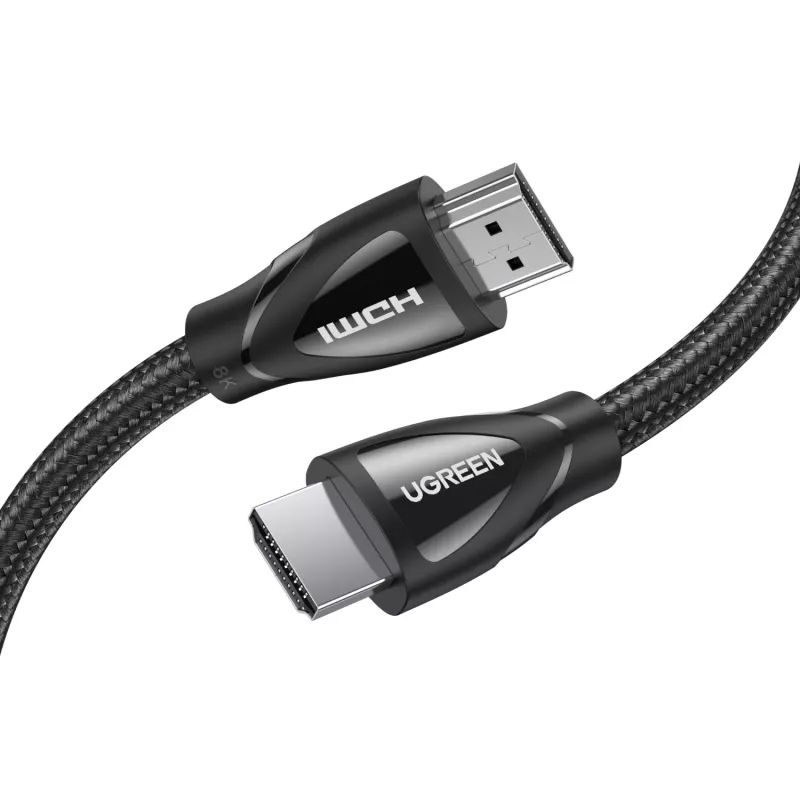 UGREEN HD140 HDMI 2.1 -kaapeli 8K 60 Hz 2 m musta