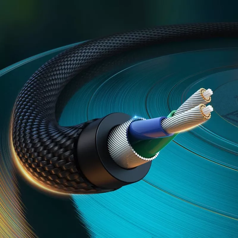 UGREEN 2x RCA (Cinch) - 3,5 mm -audiokaapeli, 2 m, musta