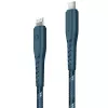 ENERGEA Nyloflex USB-C - Lightning -kaapeli MFi-sertifioitu 1,5 m sininen