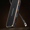USAMS SJ575HUB01 USB-C-keskitin 2x USB-A USB-C PD HDMI SD Micro SD -kortinlukija musta