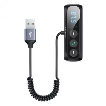 USAMS USB-C-keskitin 3x USB 3.0 + HDMI + USB-C PD 100W, musta