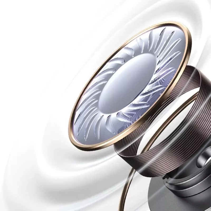 USAMS X-Don Series TWS Bluetooth 5.3 -nappikuulokkeet ENC:llä, musta (US-XD19)