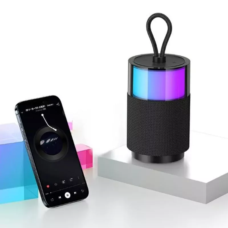 USAMS YIN Series YX12 Bluetooth 5.3 kannettava kaiutin 5W musta