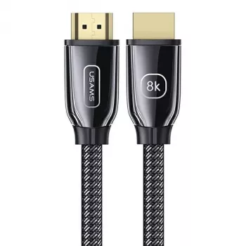 USAMS HDMI 2.1 -kaapeli 3m Ultra HD 8K 48Gbps musta SJ498HD01