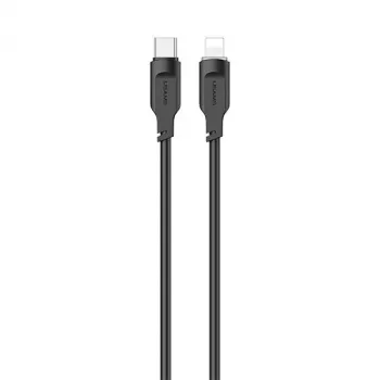 USAMS 125W pikalaturi autoon 2xUSB-A + 1xUSB-C läpinäkyvä musta CC158CC01 (US-CC158)