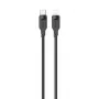 USAMS 125W pikalaturi autoon 2xUSB-A + 1xUSB-C läpinäkyvä musta CC158CC01 (US-CC158)