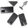 USAMS SJ745 60W USB-C - USB-C puhelinranneke latauskaapelilla 1,2m musta