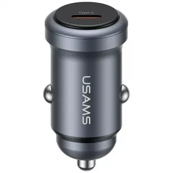 USAMS Autolaturi 30W PD alumiini