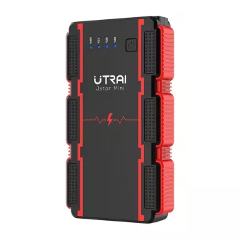 UTRAI JS Mini Autokäynnistin 1000A huippu 10000mAh 12V käynnistysapu USB-C PD 18W, LED-taskulamppu