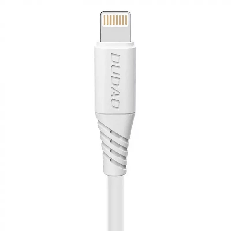Dudao L2L USB-A - Lightning -kaapeli 1m valkoinen