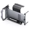 Jonsbo A50 pystysuuntainen näytönohjaimen asennussarja, PCIe 5.0 -riser-kaapeli 175 mm, harmaa (A50 GRAY)