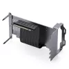 Jonsbo A50 pystysuuntainen näytönohjaimen asennussarja, PCIe 5.0 -riser-kaapeli 175 mm, harmaa (A50 GRAY)