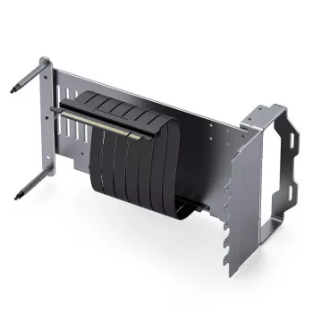 Jonsbo A50 pystysuuntainen näytönohjaimen asennussarja, PCIe 5.0 -riser-kaapeli 175 mm, harmaa (A50 GRAY)