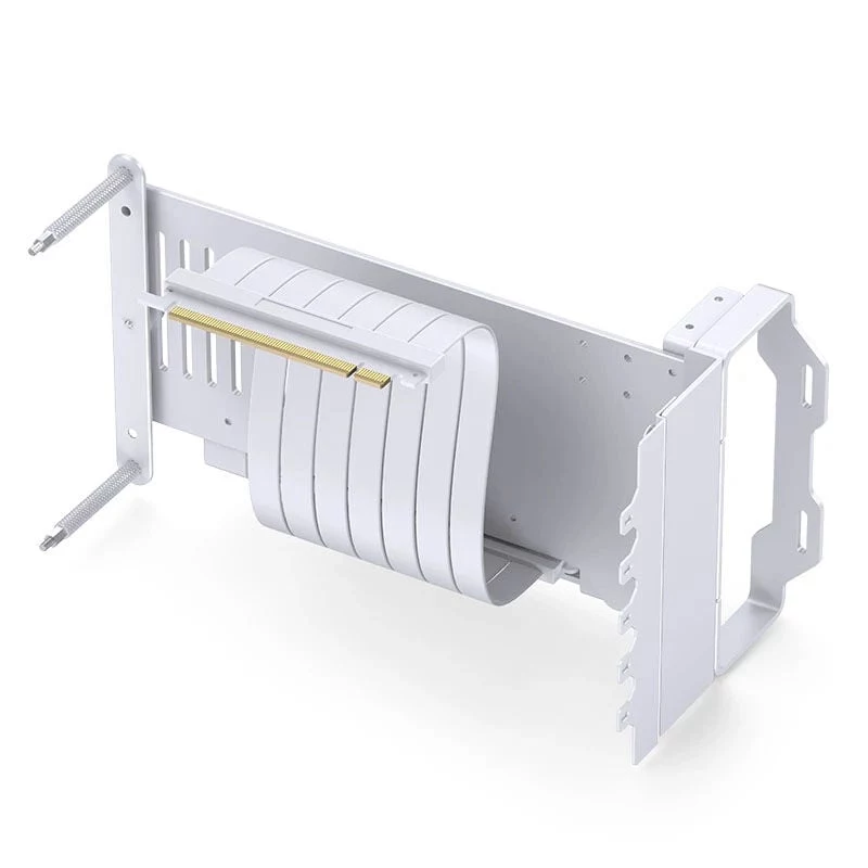 Jonsbo A50 pystysuuntainen näytönohjaimen asennussarja, PCIe 5.0 -riser-kaapeli 175mm - valkoinen