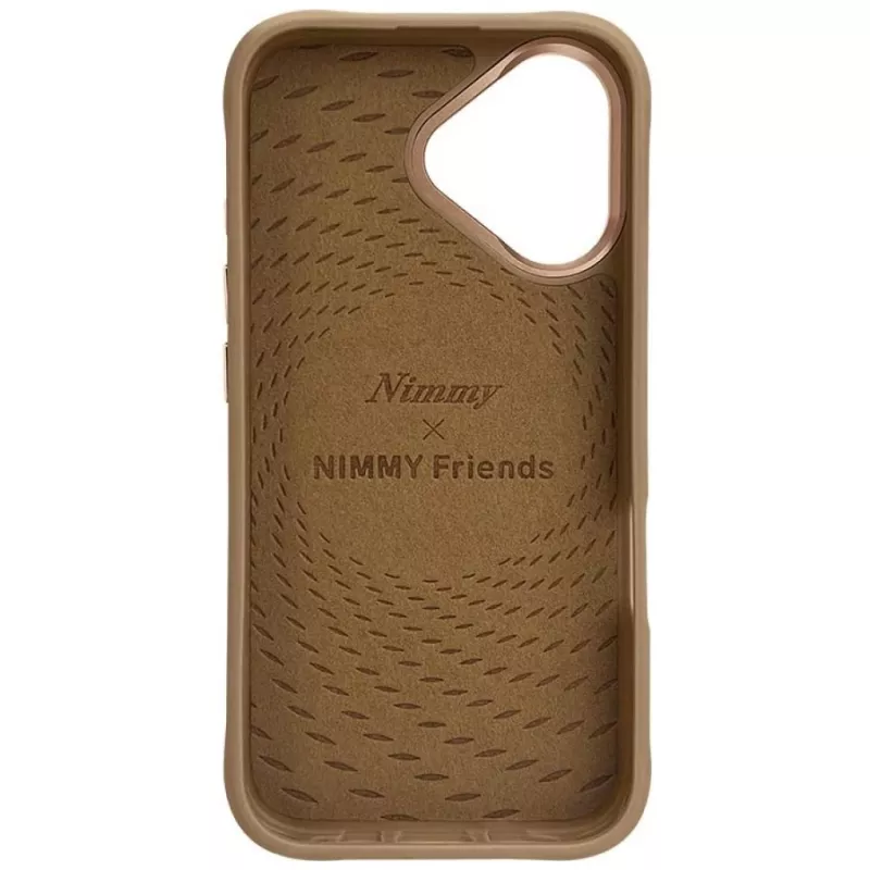 Nimmy Tygrys MagSafe -kotelo iPhone 16 vaaleanruskea