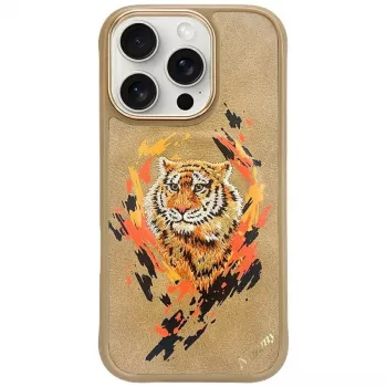 Nimmy Tygrys MagSafe -kotelo iPhone 16 Pro Max vaaleanruskea