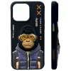 Nimmy Cool&Cute 2.0 Monkey -kuori Apple iPhone 15 Pro 6,1