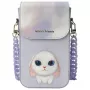 Nimmy Big Eyed Pet 2.0 Rabbit puhelinpussi, violetti
