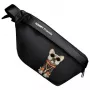 Nimmy Crossbody -laukku Cool Dog with Glasses musta