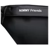 Nimmy Crossbody -laukku Cool Dog with Glasses musta