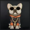 Nimmy Crossbody -laukku Cool Dog with Glasses musta