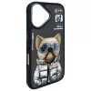 Nimmy Cool&Cute 2.0 Dog suojakuori Apple iPhone 16 6,1 inch musta