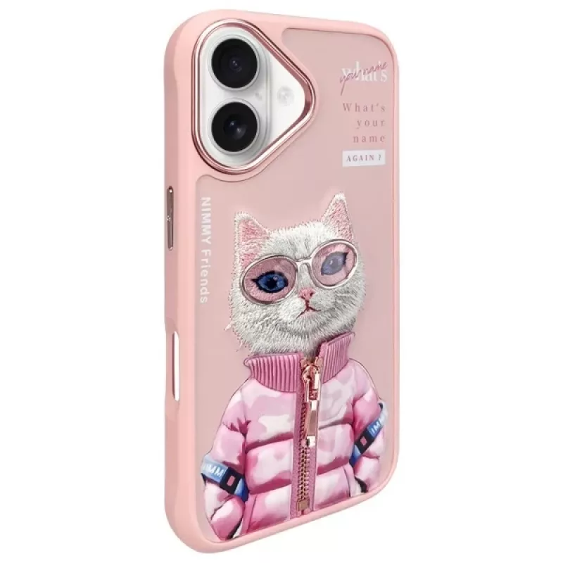 Nimmy Cool&Cute 2.0 Cat Back Cover Apple iPhone 16 6,1