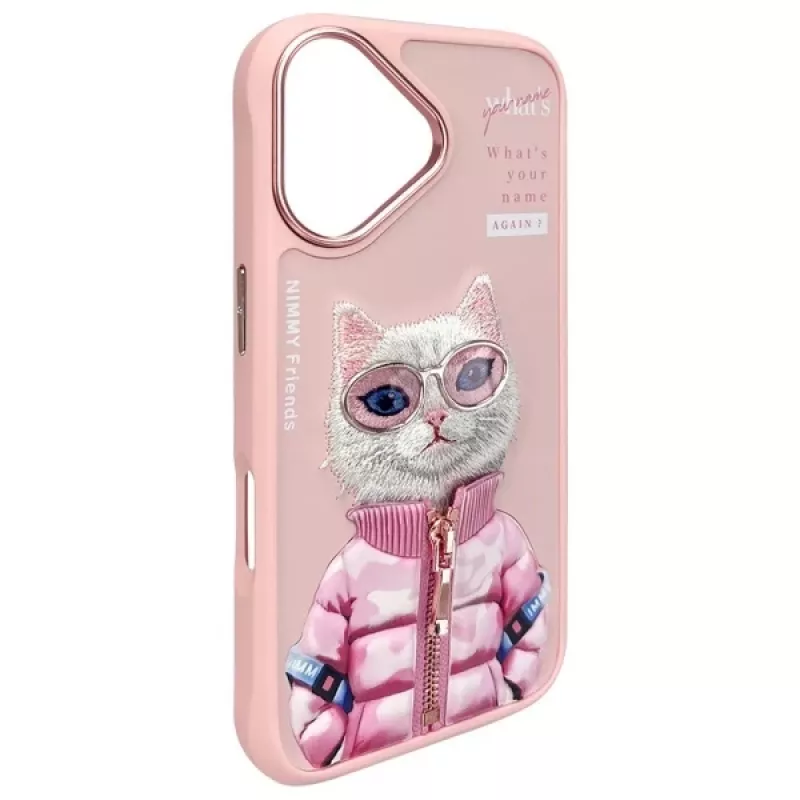 Nimmy Cool&Cute 2.0 Cat Back Cover Apple iPhone 16 6,1