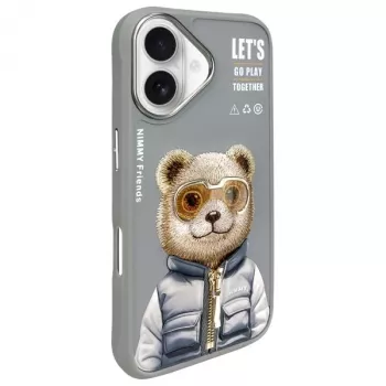 Nimmy Cool&Cute 2.0 Bear -kotelo Apple iPhone 16 6,1