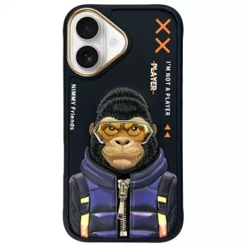 Nimmy Cool&Cute 2.0 Monkey -takakansi Apple iPhone 16 6,1