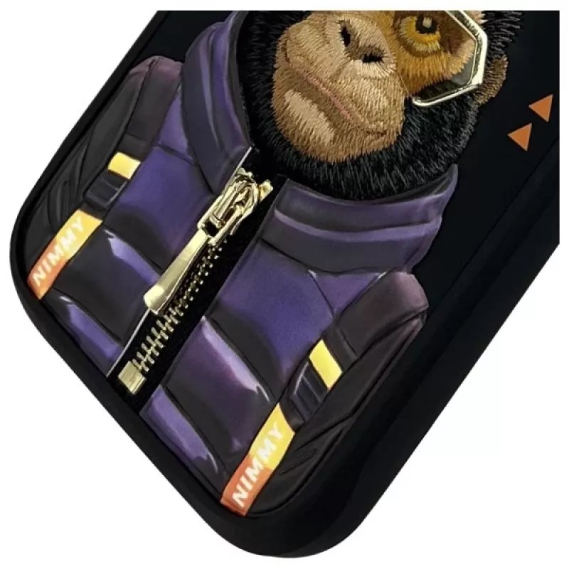 Nimmy Cool&Cute 2.0 Monkey -kotelo iPhone 16 Pro Max 6,9