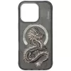 Nimmy Dragon MagSafe-kuori iPhone 16 Pro harmaa
