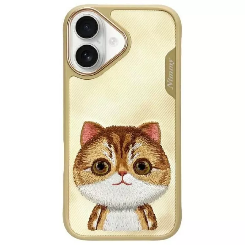 Nimmy Big Eyed Pet 2.0 Cat -kotelo Apple iPhone 16 6,1