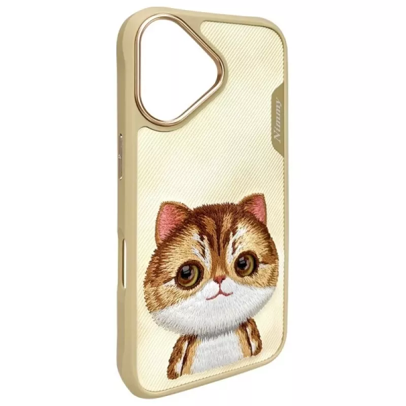Nimmy Big Eyed Pet 2.0 Cat -kotelo Apple iPhone 16 6,1