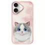 Nimmy Big Eyed Pet 2.0 Cat -takakansi Apple iPhone 16 6,1