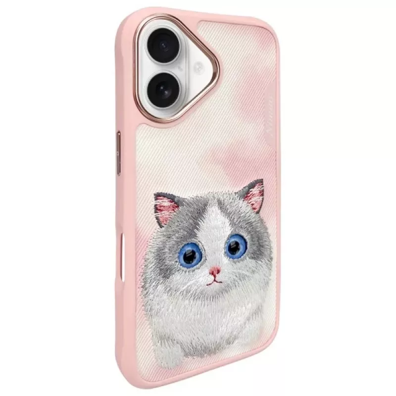 Nimmy Big Eyed Pet 2.0 Cat -takakansi Apple iPhone 16 6,1