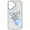 Nimmy Pantera MagSafe-kuori Apple iPhone 16 - vaaleanharmaa