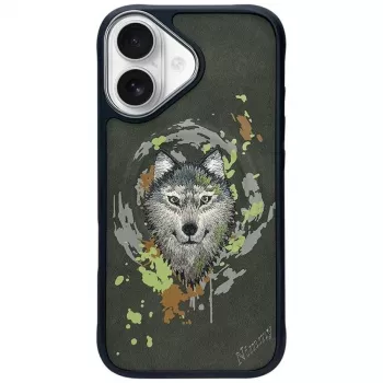 Nimmy Wilk MagSafe-kuori iPhone 16 tummanharmaa
