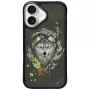 Nimmy Wilk MagSafe-kuori iPhone 16 tummanharmaa