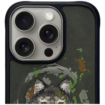 Nimmy Wilk MagSafe-kuori Apple iPhone 16 Pro tummanharmaa