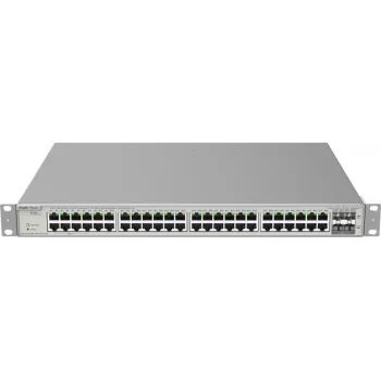 Reyee 48-porttinen Gigabit Layer 3 PoE -kytkin, 48x Gbit, 4x SFP+, 740W (RG-NBS5200-48GT4XS-UP)