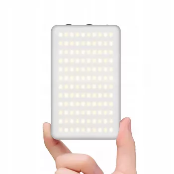 Ulanzi VL120 3200K-6500K bi-color LED-videovalo LCD-näytöllä