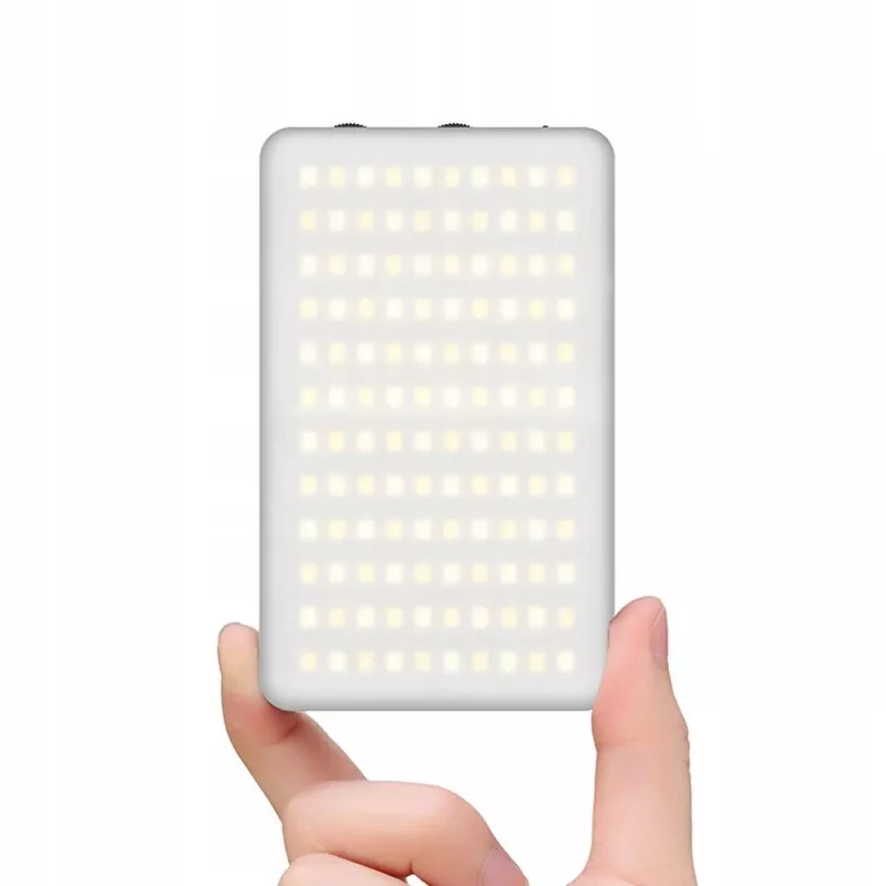 Ulanzi VL120 3200K-6500K bi-color LED-videovalo LCD-näytöllä