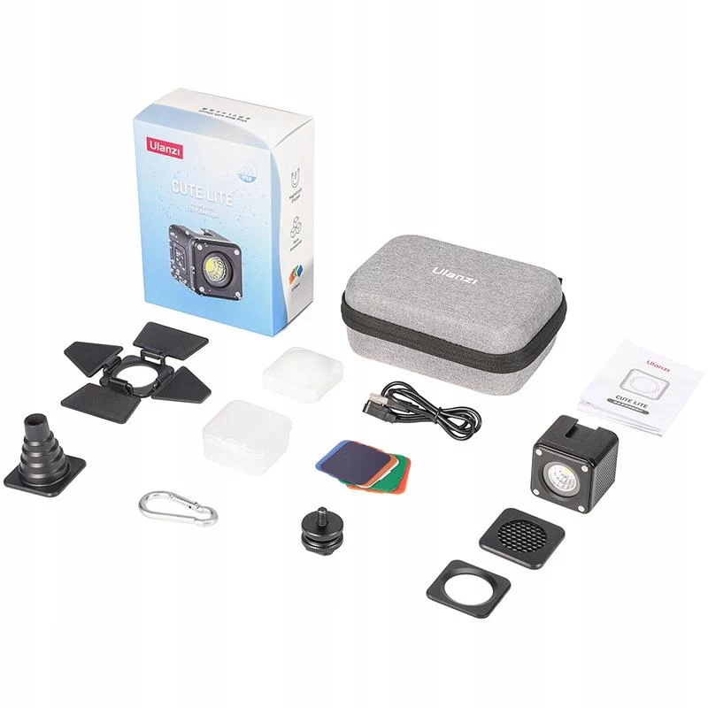 ULANZI L2 Cute Lite vesitiivis LED-videovalo 10m IP68 5500K