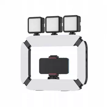 Ulanzi U200 LED-videovalo älypuhelintelineellä - bi-color 2500K-8500K