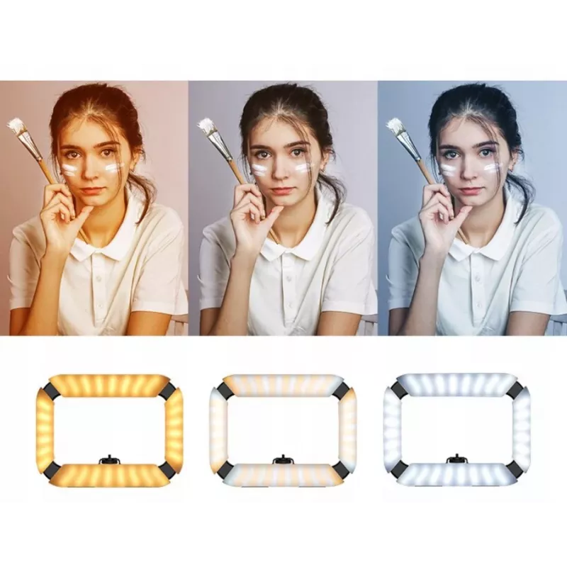 Ulanzi U200 LED-videovalo älypuhelintelineellä - bi-color 2500K-8500K
