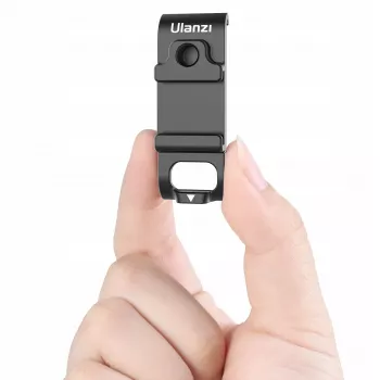 Ulanzi G9-6 akun sivukansi kylmäkenkäkiinnikkeellä ja 1/4 tuuman kierteellä GoPro Hero 9/10/11/12 musta