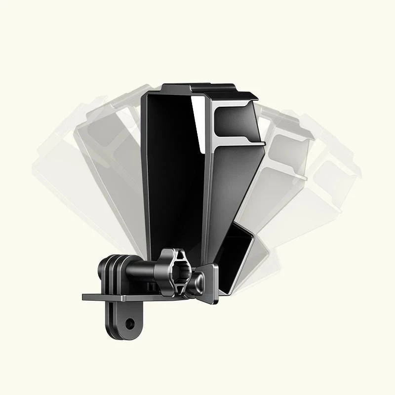Ulanzi GP-5 vloggaus-peili hot shoe -adapterilla