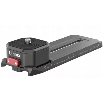 Ulanzi R085 pikakiinnityslevy asteikolla DJI Ronin RS 2 / RSC 2