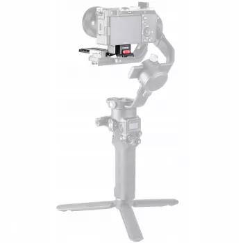 Ulanzi R085 pikakiinnityslevy asteikolla DJI Ronin RS 2 / RSC 2